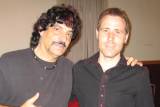 Eastern Band's Andrew Lamarche with Carmine Appice